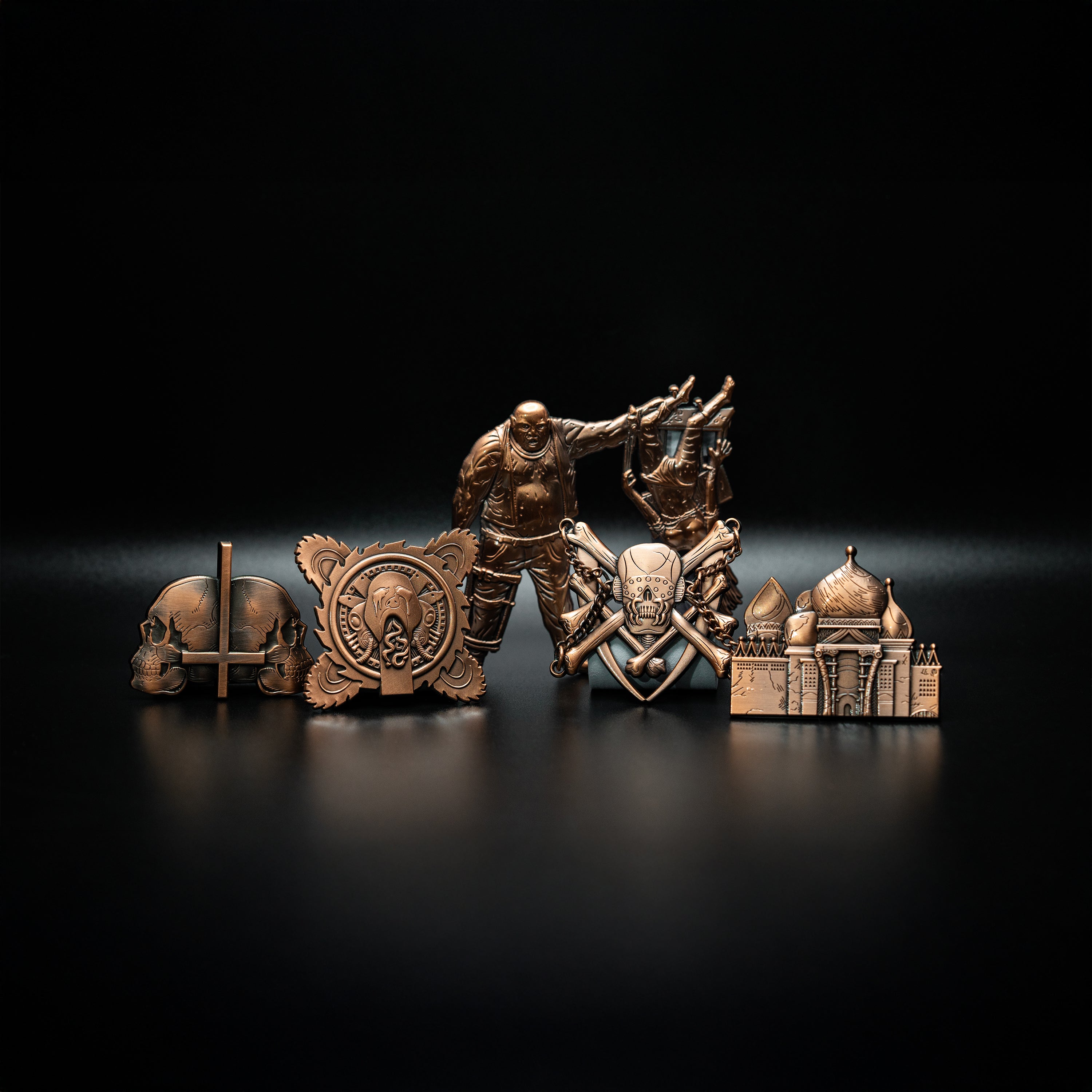 Bronze & Copper Pins