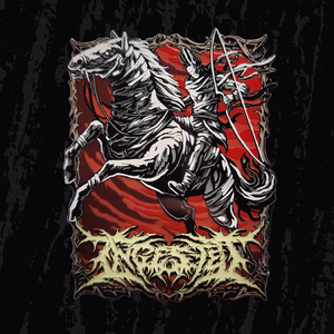 Ingested "Conqueror Horsemen" Lapel Pin