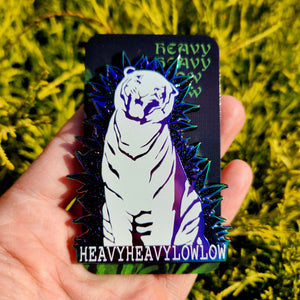 HeavyHeavyLowLow "Tiger" Lapel Pin