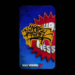 Wax Vessel "Graffiti Logo" Lapel Pin